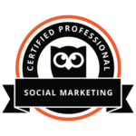 Hootsuite Certification Badge - Social Marketing Certified Professional