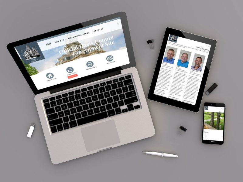 Davis County Website Redesign